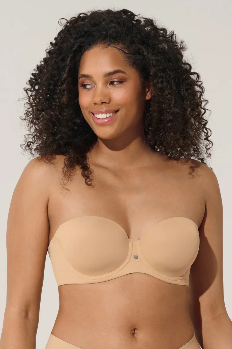Lisca - Soutien-gorge sans bretelles à armatures Bella Skin
