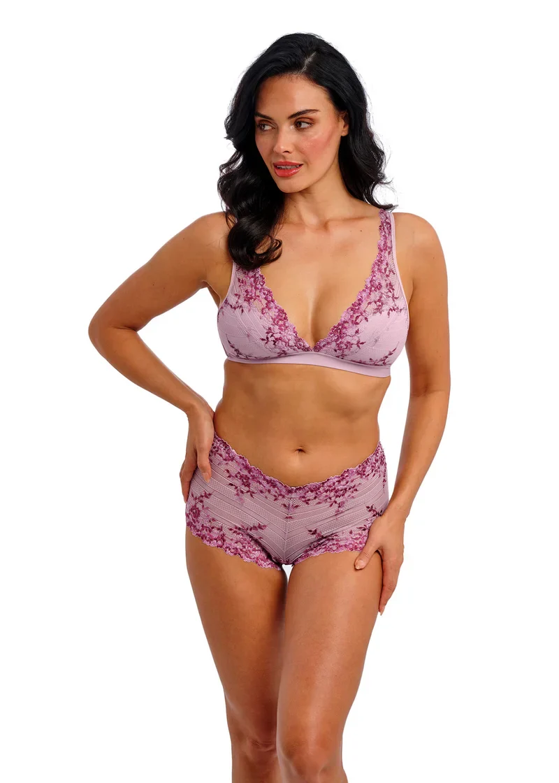 Wacoal - Shorty en dentelle Embrace, lilas – Image 3