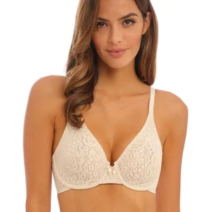 Wacoal - Soutien-gorge moulant à armatures en dentelle Halo Nude