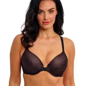 Wacoal - Soutien-gorge à armatures Back Appeal avec fermeture devant, noir