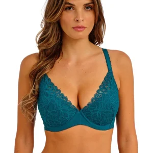 Wacoal - Soutien-gorge plongeant à armatures Raffine, couleur sarcelle