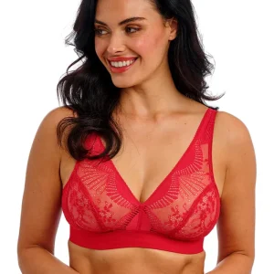 Wacoal - Bralette Sensu Lace sans armatures Salsa