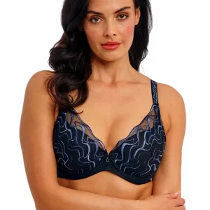 Wacoal - Soutien-gorge plongeant à armatures Mayumi Midnight