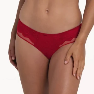 Rosa Faia - Culotte taille haute Selma Rouge