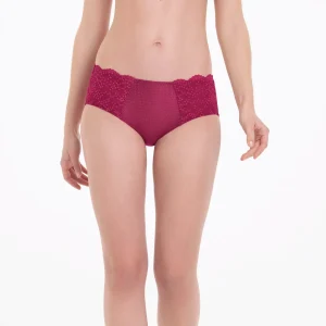 Anita - Slip Taille Haute Orely Rouge Cerise