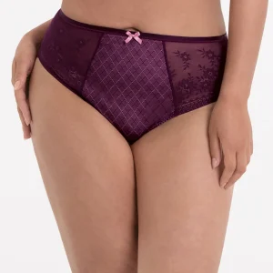 Rosa Faia - Culotte taille haute au romarin + violet