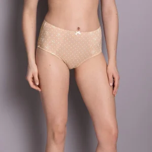 Anita - Slip Taille Haute Belvédère Pêche Poudre