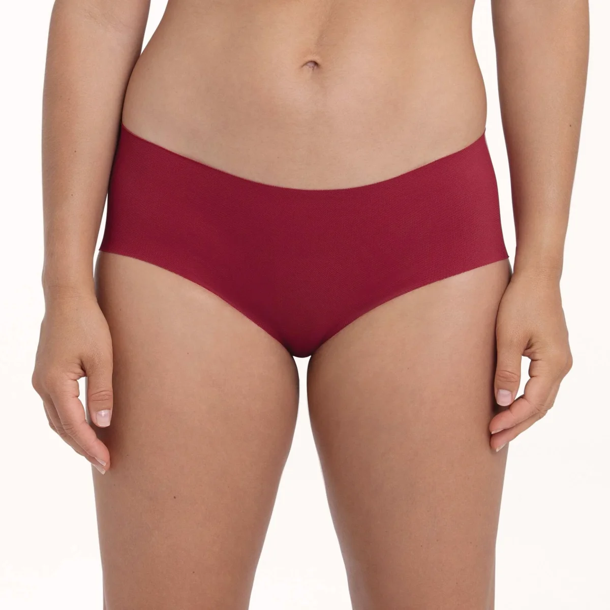 Anita - Culotte Hipster à Poches Clean Cut Rubis – Image 2