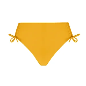 Maillot de bain Antigel de Lise Charmel - Bikini classique La Chiquissima à nouer, jaune pailleté