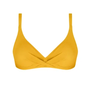 Maillot de bain Antigel de Lise Charmel - Bikini triangle à armatures La Chiquissima Jaune Paille