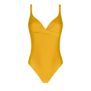 Maillot de bain Antigel de Lise Charmel - Maillot de bain rembourré sans armatures La Chiquissima Jaune Paille