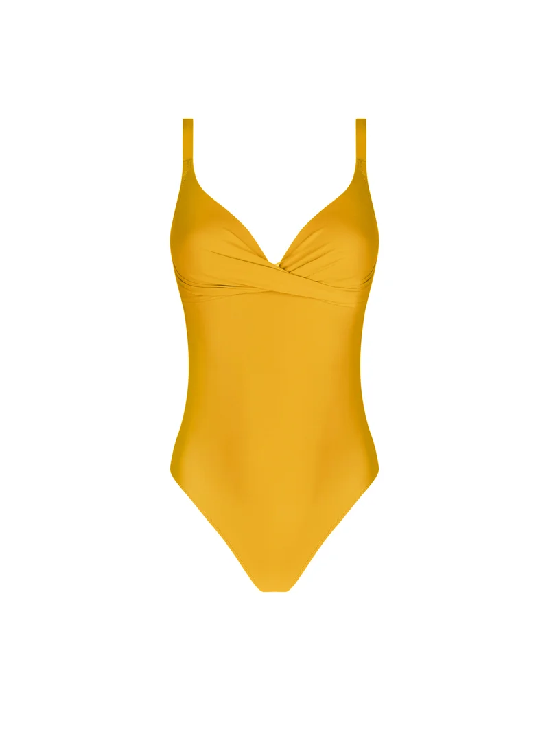 Maillot de bain Antigel de Lise Charmel - Maillot de bain rembourré sans armatures La Chiquissima Jaune Paille