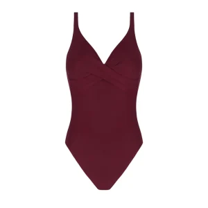 Maillot de bain Antigel de Lise Charmel - La Chiquissima Maillot de bain dos nu sans armatures multipositions Prune