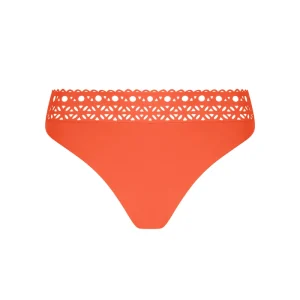 Maillots de bain Lise Charmel - Bikini Ajourage Couture à larges côtés et bas Ajourage Papaye