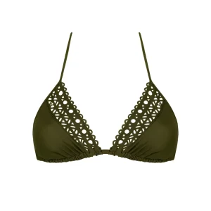 Maillots de bain Lise Charmel - Bikini triangle rembourré souple Ajourage Couture Avocat