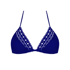 Maillots de bain Lise Charmel - Bikini triangle rembourré souple Ajourage Couture Ajourage Outremer