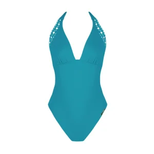Maillots de bain Lise Charmel - Maillot de bain dos nu plongeant Ajourage Couture Ajourage Lagon