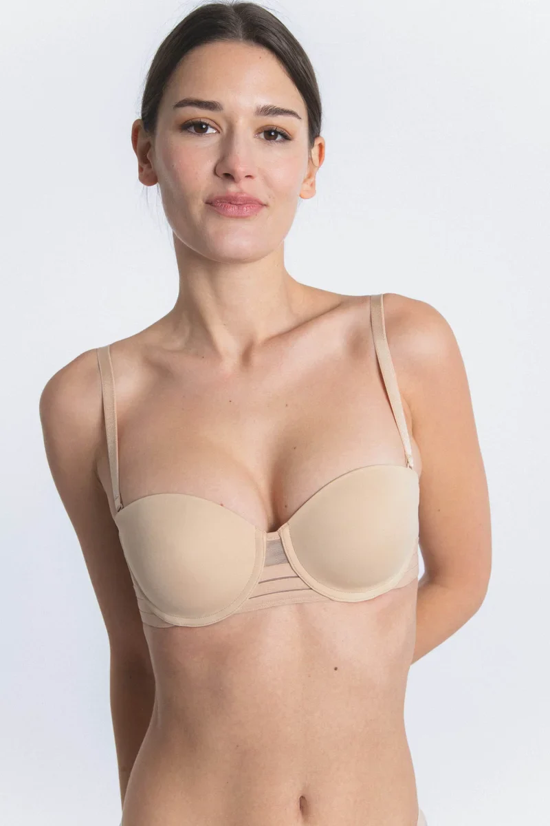 Lejaby - Soutien-gorge sans bretelles Nufit Power Skin – Image 2