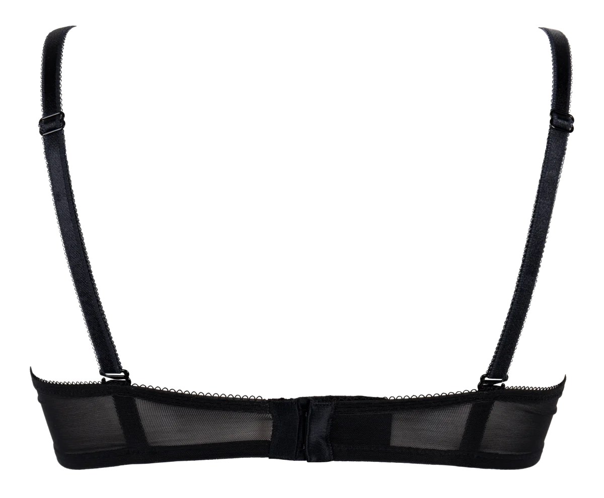 Gossard - Soutien-gorge moulé transparent Glossies Lotus Noir – Image 6