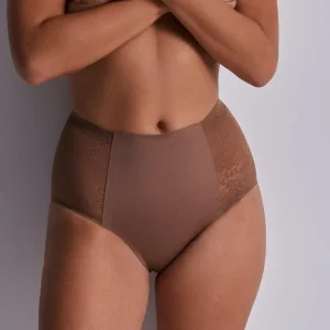 Aubade - Culotte taille haute en dentelle Sculpt By Aubade Cannelle