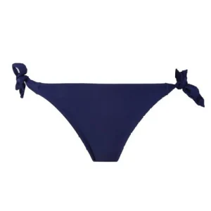 Lise Charmel Maillots De Bain - Bas De Bikini Ajourage Couture Côtés Étroits Bleu Crystal