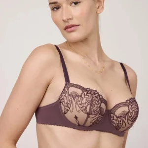 Lejaby - Soutien-gorge corbeille rembourré Poesie Grenadille