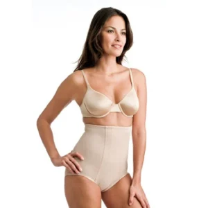 Miraclesuit Shapewear - Slip taille haute Classics Beige Chaud