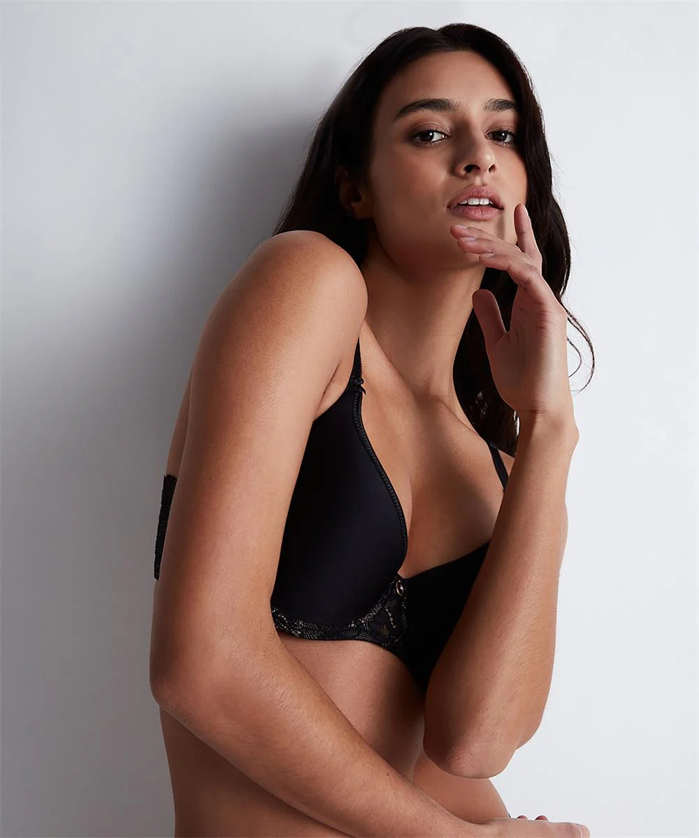 Aubade - Soutien-gorge Spacer Rosessence Noir – Image 3