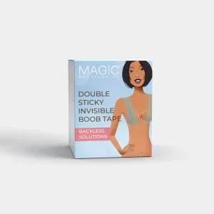 Magic - Ruban adhésif invisible double face transparent pour seins
