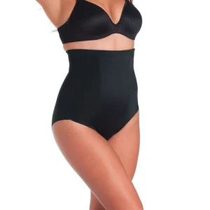 Cupid Shapewear - Culotte taille haute Sleek Essentials Plus noire