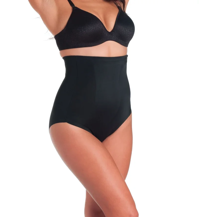 Cupid Shapewear - Culotte taille haute Sleek Essentials Plus noire