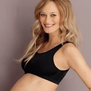 Anita - Bustier de maternité sans coutures Noir