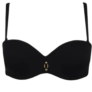 Lise Charmel Maillots De Bain - Beaute Pure Bikini Bustier Court Noir