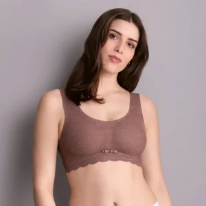 Anita - Bralette essentielle en dentelle avec bonnets rembourrés Berry
