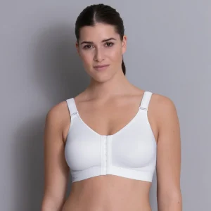 Anita Active - Soutien-gorge de sport à fermeture frontale Frontline Blanc