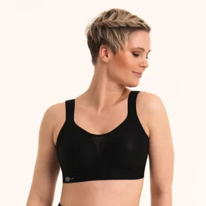 Anita - Soutien-gorge de sport Smart Control moulé coupe nette noir