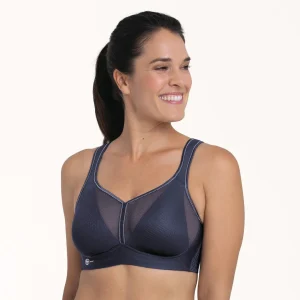 Soutien-gorge de sport Anita Active Air Control DeltaPad Bleu iris