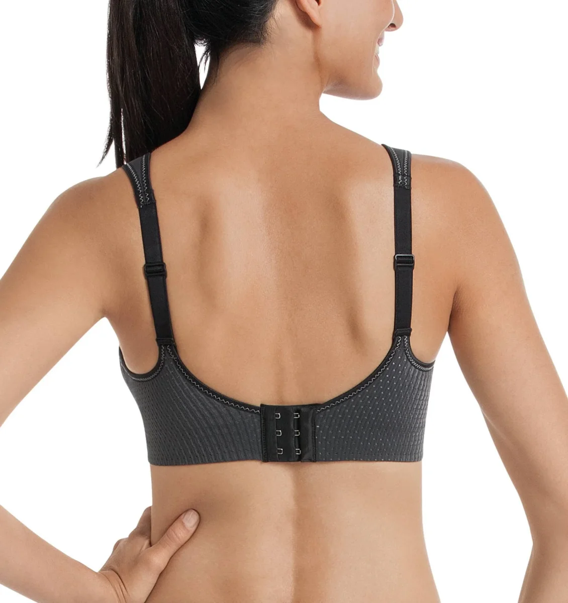 Anita Active - Soutien-gorge de sport Air Control avec bonnets rembourrés Anthracite – Image 3