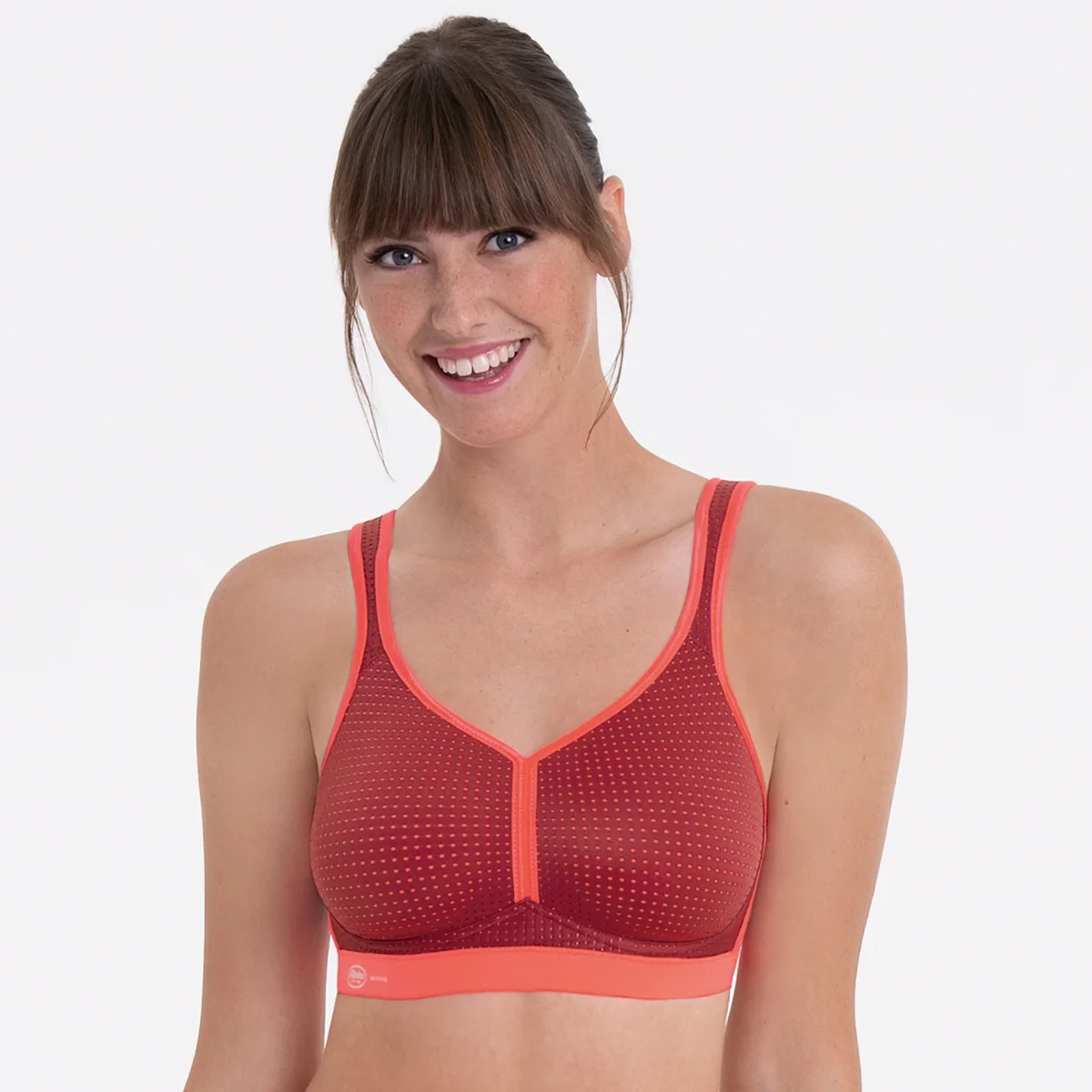 Anita Active - Soutien-gorge de sport haute performance moulé Fire/Coral – Image 2