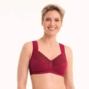 Anita - Soutien-gorge de maintien Havanna Rouge foncé
