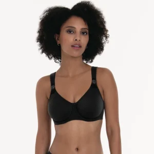 Anita - Soutien-gorge à armatures confort Leni moulé noir