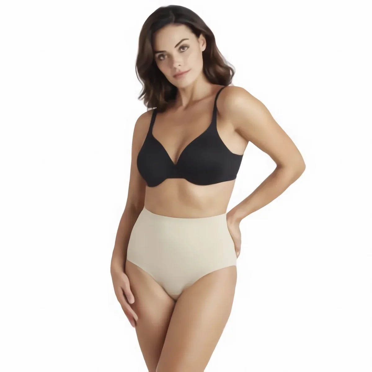 Naomi & Nicole Shapewear - Slip taille ajustable Beige chaud – Image 3