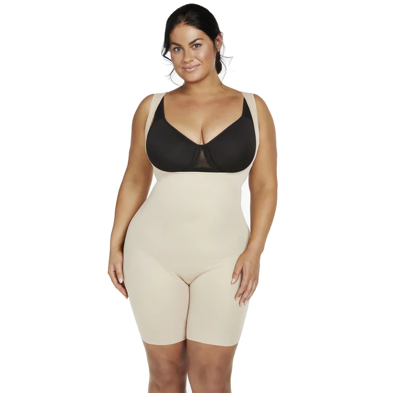 Naomi & Nicole Shapewear - Incroyable Confort Torsette Cuisse Plus Mince Beige Chaud