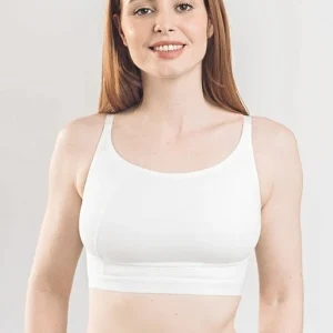 Royce - Haut court non rembourré Lola Pêche/Blanc