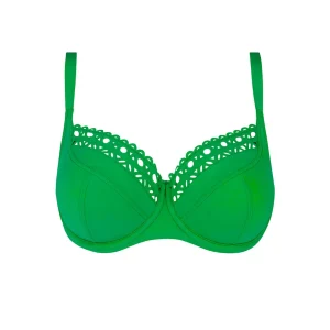 Lise Charmel Maillots de Bain - Haut de Bikini Balconnet Ajourage Couture Anis Ajourage