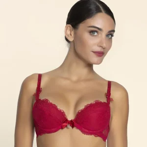Lise Charmel - Soutien-Gorge Push Up Soir De Venise Rouge Venise