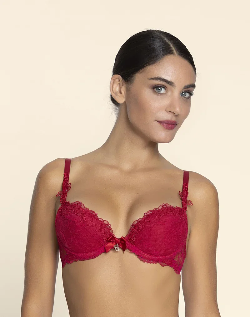 Lise Charmel - Soutien-Gorge Push Up Soir De Venise Rouge Venise – Image 2