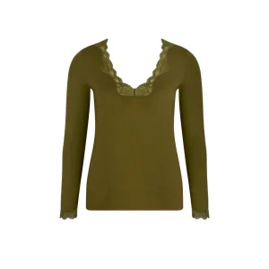 Antigel de Lise Charmel - Haut à manches longues Simply Perfect Vert Mousse