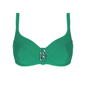 Maillots de bain Antigel de Lise Charmel - La Stricto Chic Bikini Balconnet Stricto Vert