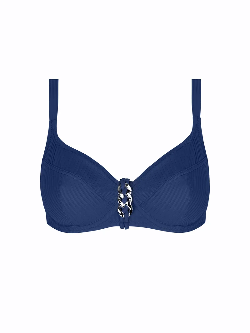 Maillots de bain Antigel de Lise Charmel - Bikini Balconnet La Stricto Chic Stricto Marine – Image 2